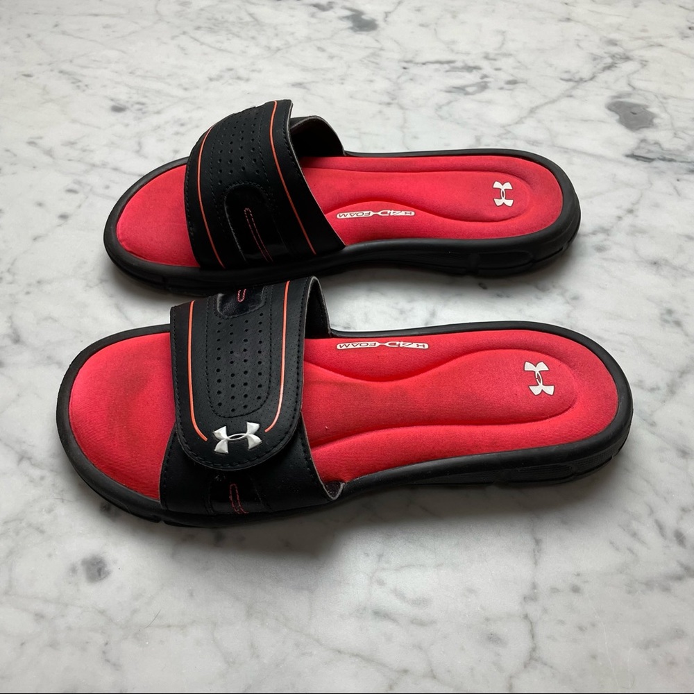 Under Armour 4D Foam Velcro Slip-On Sandals